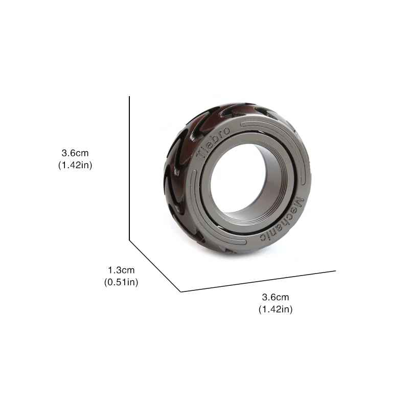 fidget toys anneau dimensions