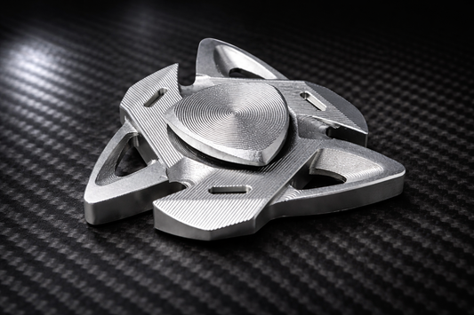 Fidget spinner metallique moderne