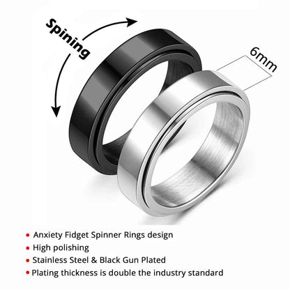 Anxiété bague anti stress | Simplicité™