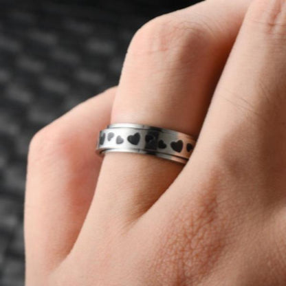 bague anti stress / cœur™