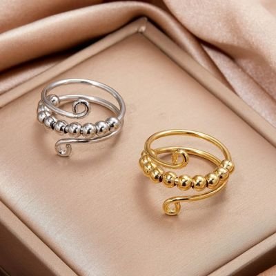 Bague anti stress femme