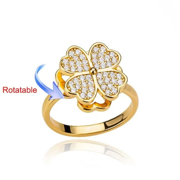 bague-anti-stress-fleur-diamant-dore
