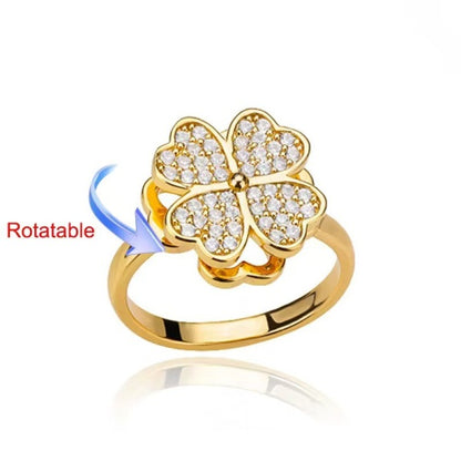 bague-anti-stress-fleur-diamant-dore