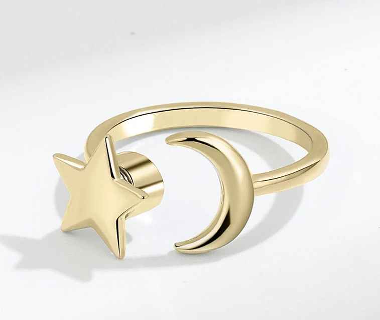 Bague anti anxiété | Étoile Rotative™