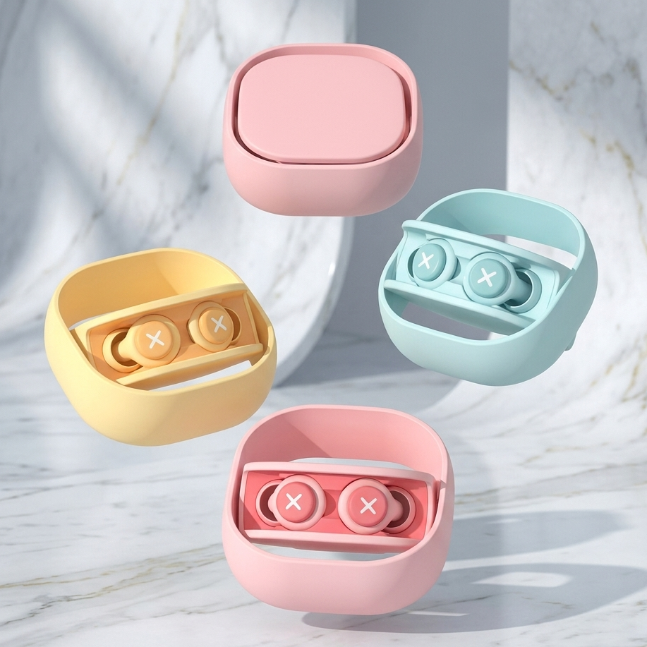 bouchon anti bruit4 couleurs
