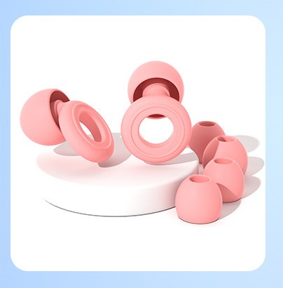 bouchon d oreille 28db confort silicone rose