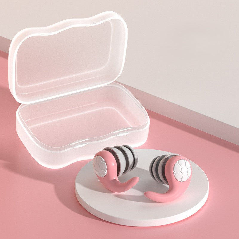 bouchon oreille anti bruit triple isolation rose