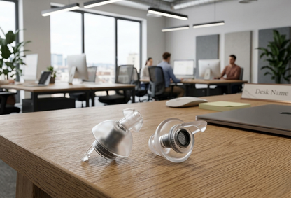 bouchons d oreilles haute fidélite bureau travail