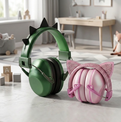 casque anti bruit enfant funny fond chambre