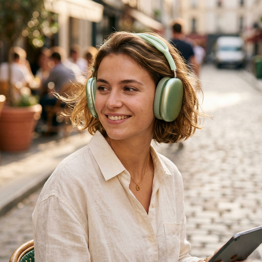 casque reduction de bruit bluetooth serenite femme