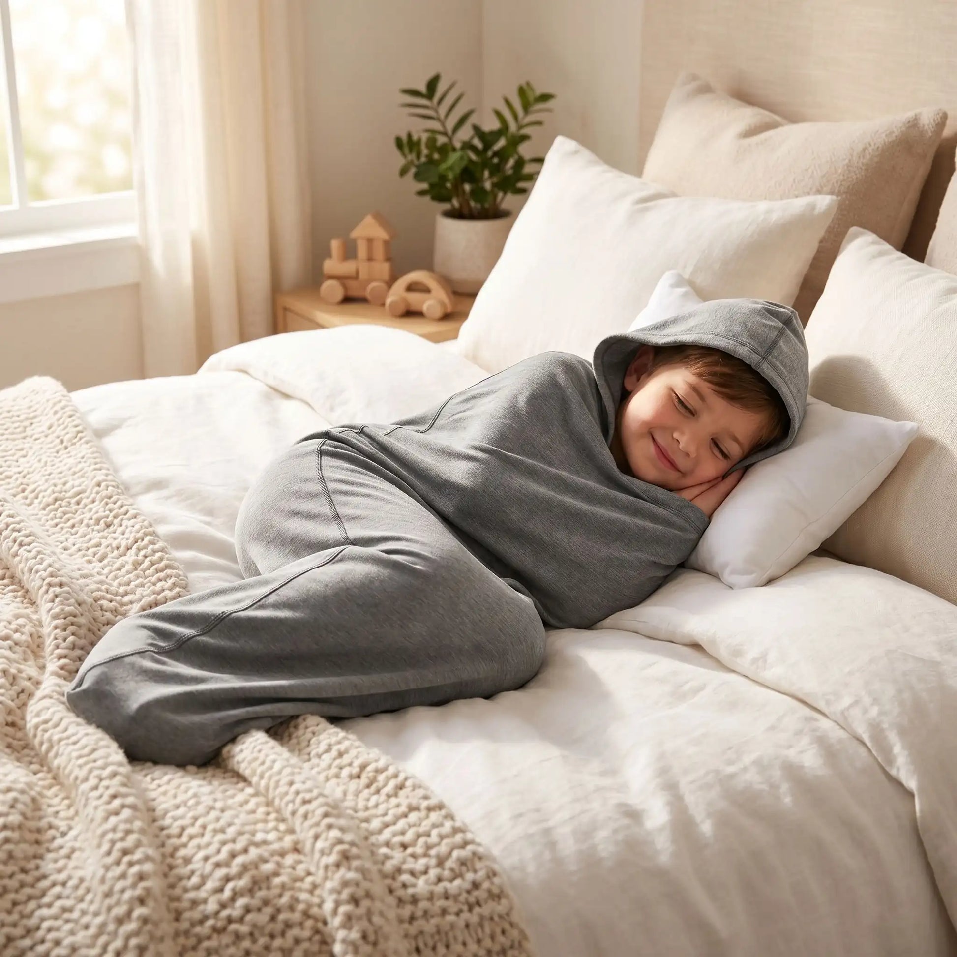 couverture lestée compressive enfant