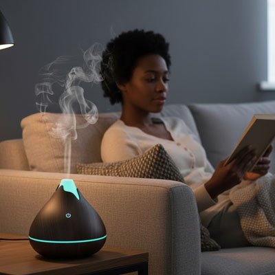 diffuseur de parfum lampe ambiance