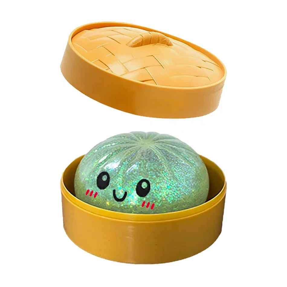 dumplings squishy turquoise brillant