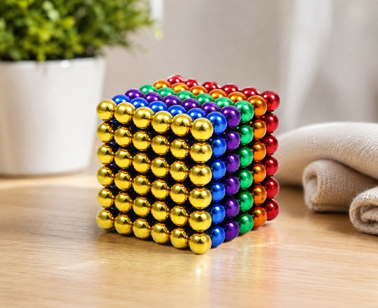 fidget toys cube magnetique sur table