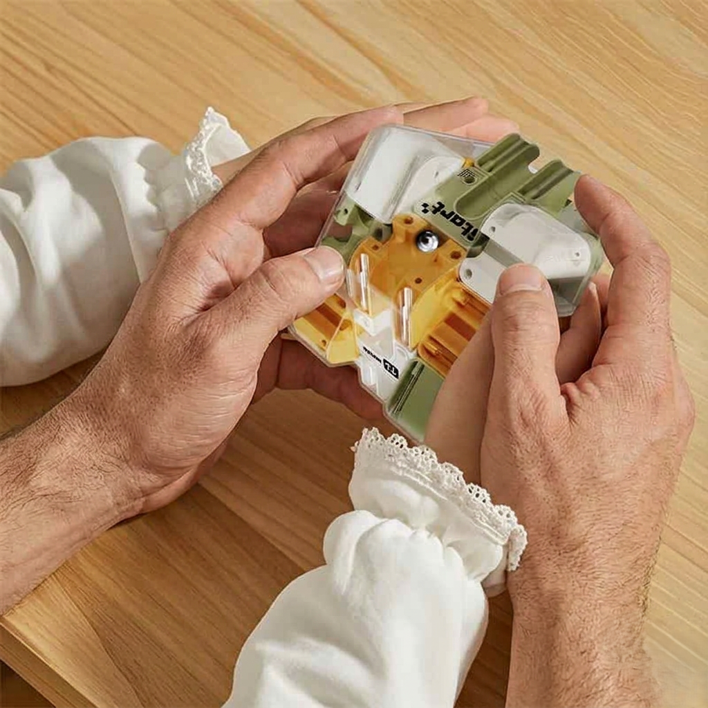 jouet anti stress cube labyrinthe mains homme enfant