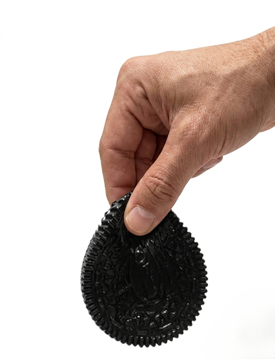 oreo squishy anti stress main homme
