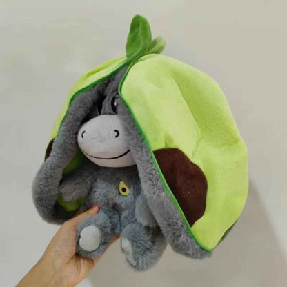 peluche anti stress ane avocat