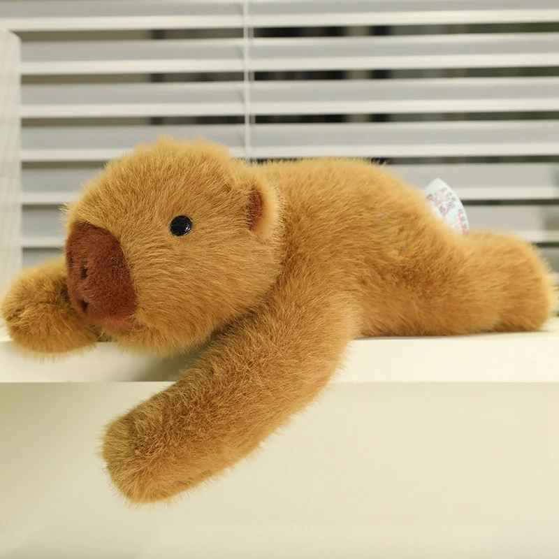 peluche lestée capybara 30cm