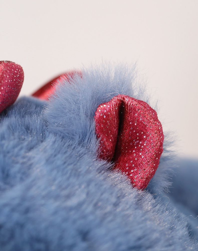 peluche lestee dragon oreille