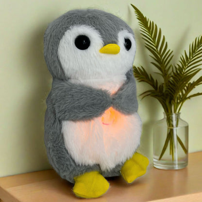 peluche veilleuse pingouin