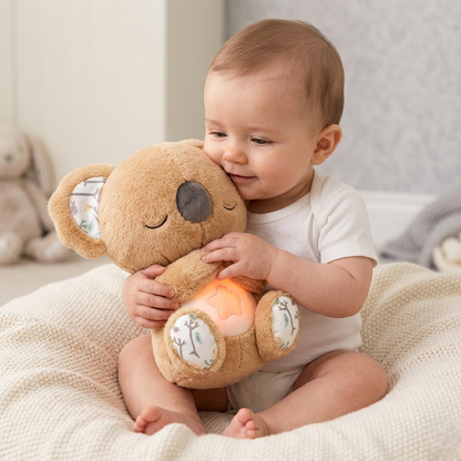 peluche qui respire pour adulte koala mignon bras bebe