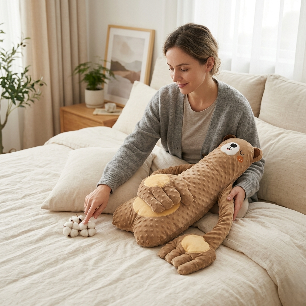 peluches geantes ours femme relaxe