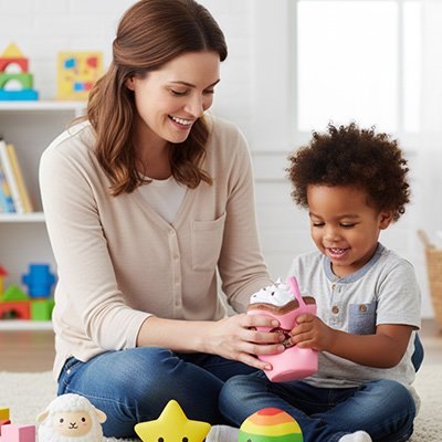 squishy douceurs sucrées mère enfant
