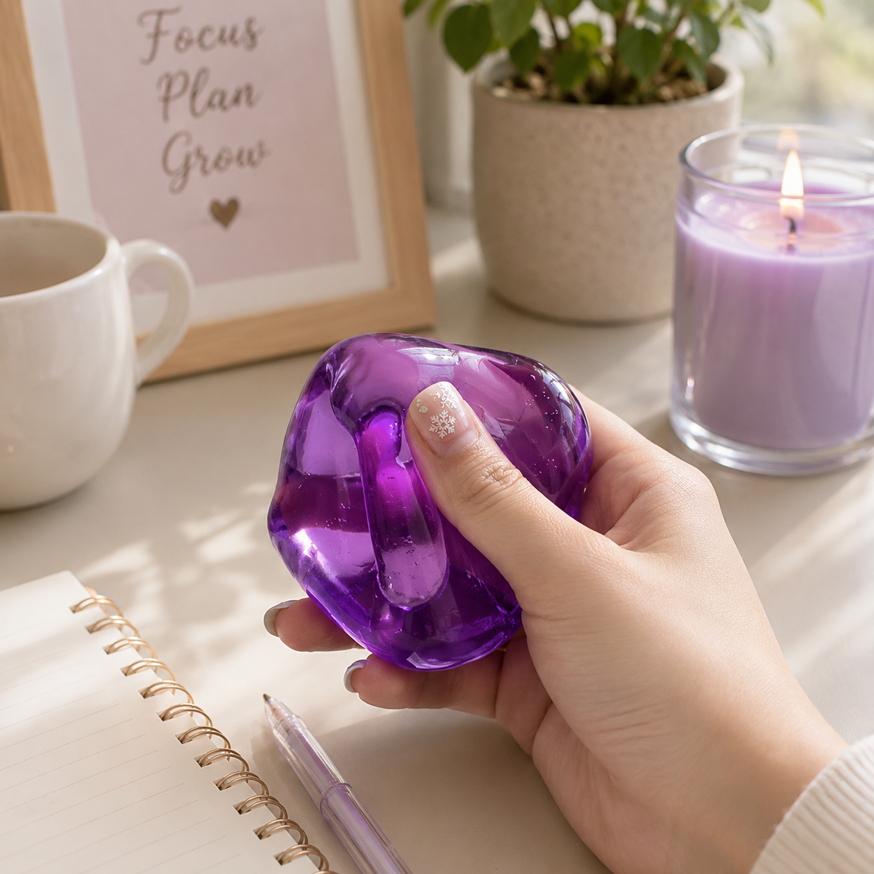 squishy magic cube main femme