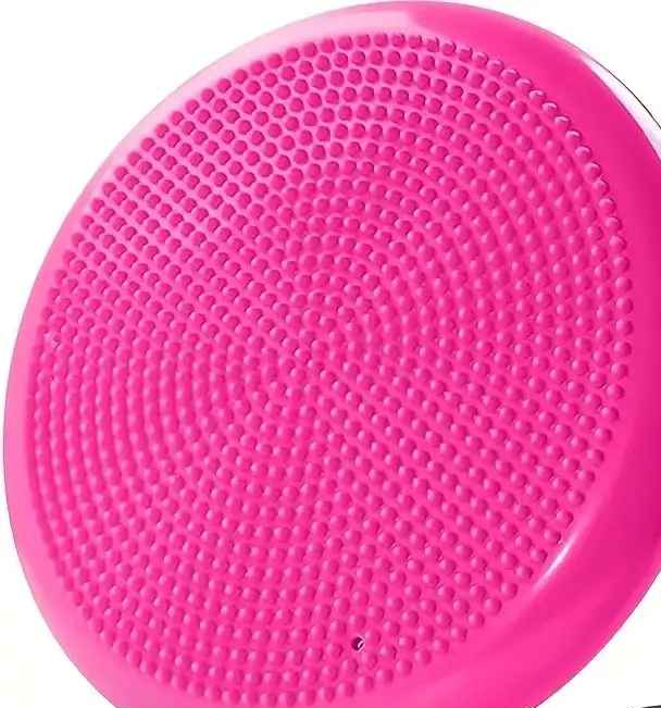 tapis d acupression disque detente rose