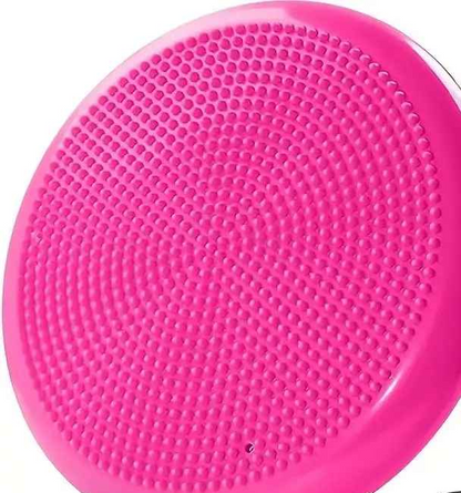 tapis d acupression disque detente rose