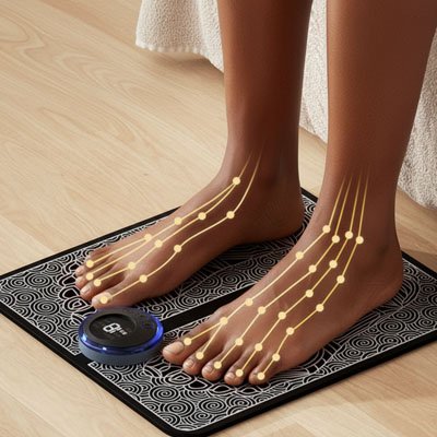 Tapis d acupression électrique pieds électricité