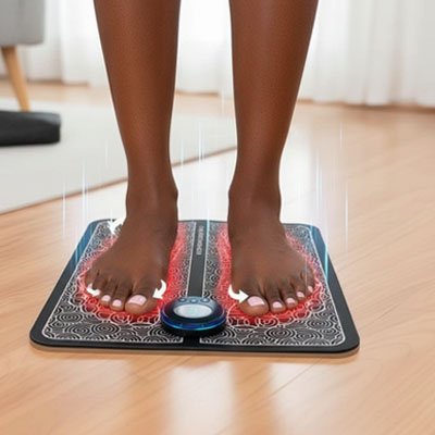 Tapis d acupression électrique pieds zone