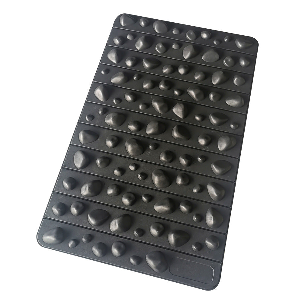tapis d acupression noir neutre
