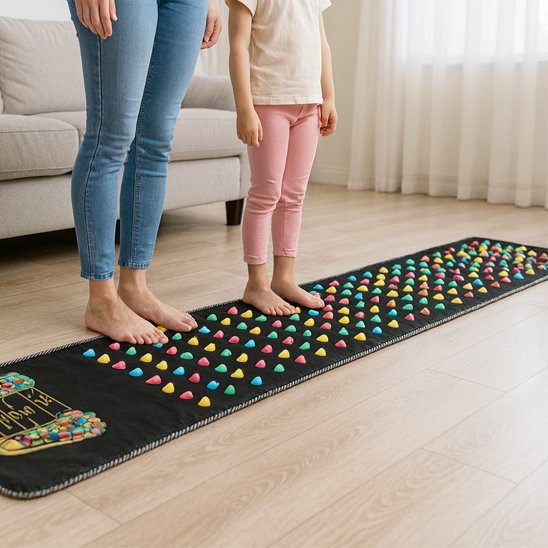 tapis d acupression pieds deux personnes