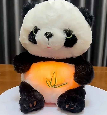 veilleuse peluche panda allume